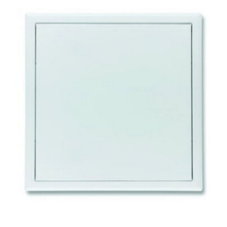 Trappe de visite acier laqué blanc Placo 50 x 50 cm