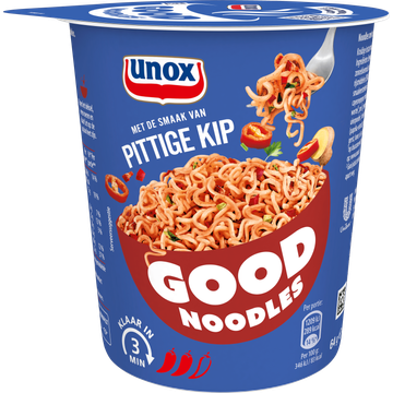 Unox Good Noodles Cup Pittige Kip 64 g