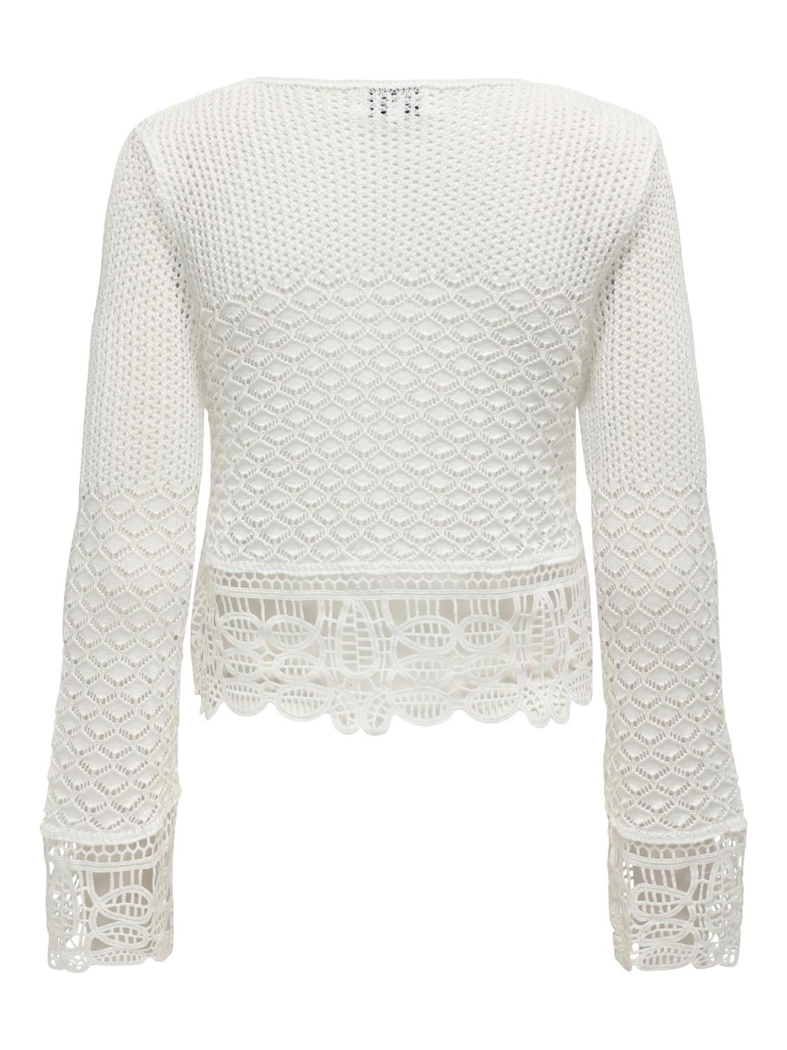 ONLADAH Strickpullover Cloud Dancer