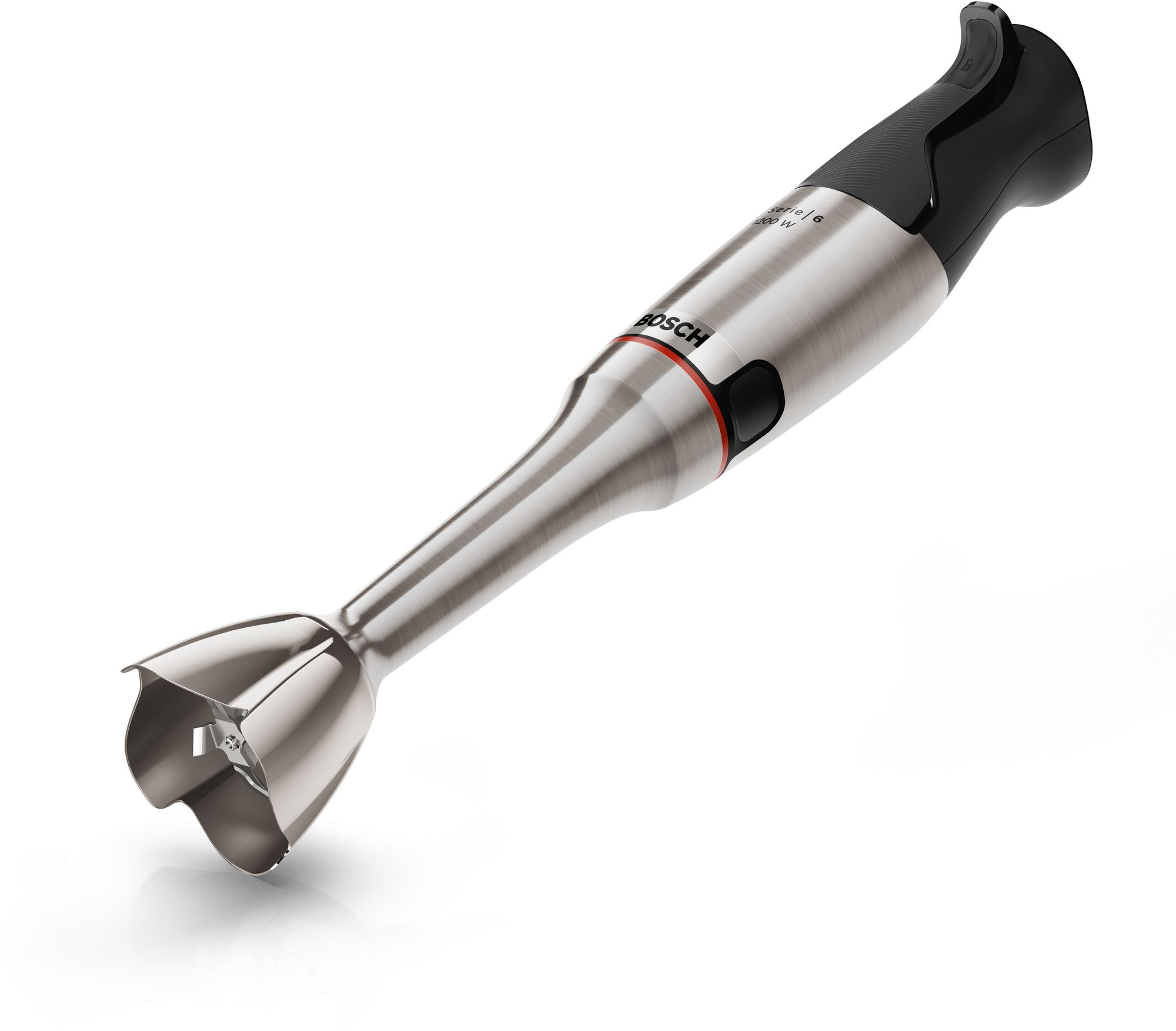 Batedeira de mão ErgoMaster Série 6, 1200 W, aço inoxidável, MSM6M821