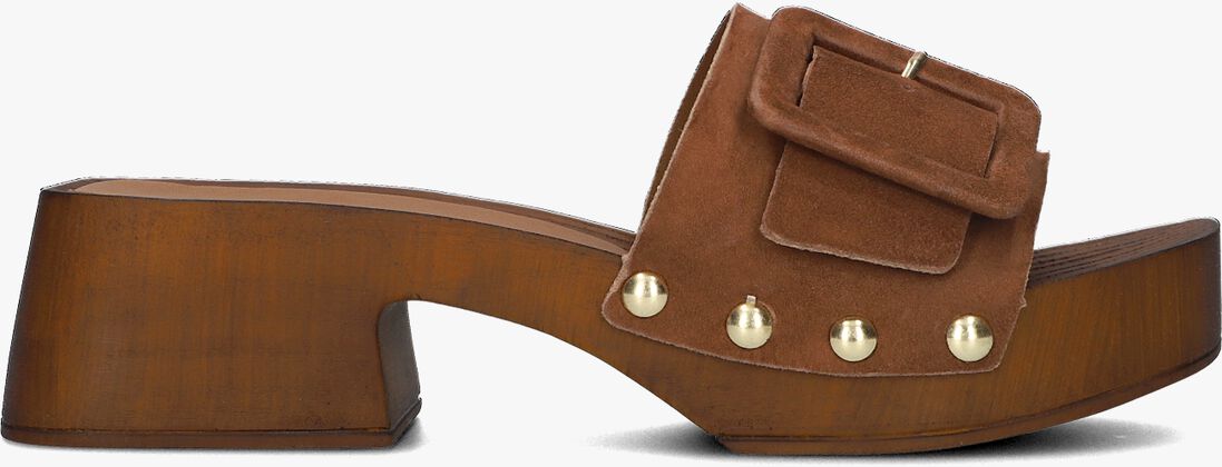 NOTRE-V cognac notre-v muiltjes 713l
