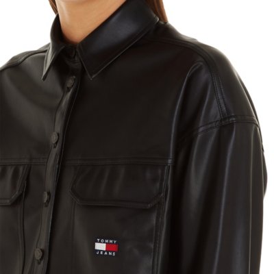 Chemise à manches longues femme Spr Ovs Pleather TOMMY HILFIGER