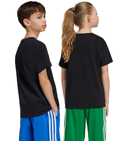 adidas Originals T-Shirt - Trefoil - Schwarz