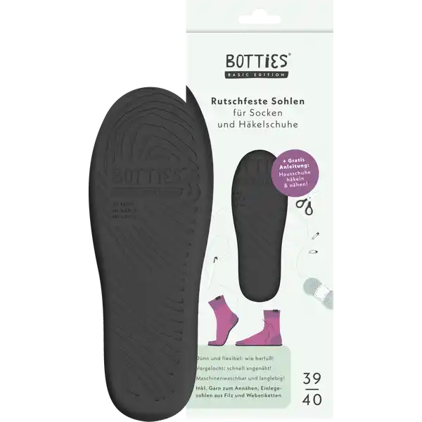Botties Basic Edition, Sohlen-Set, Gr. 39 / 40