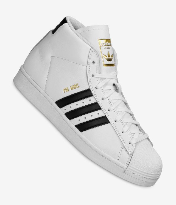 adidas Skateboarding Pro Model ADV Schuh (white core black gold)