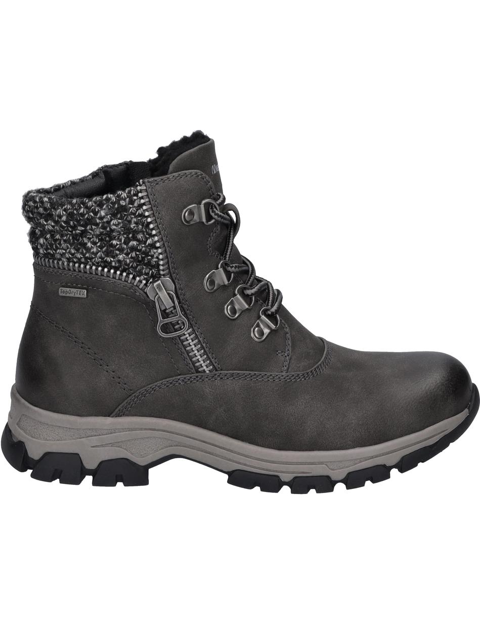Stiefelette Chambery 03, grau-kombi