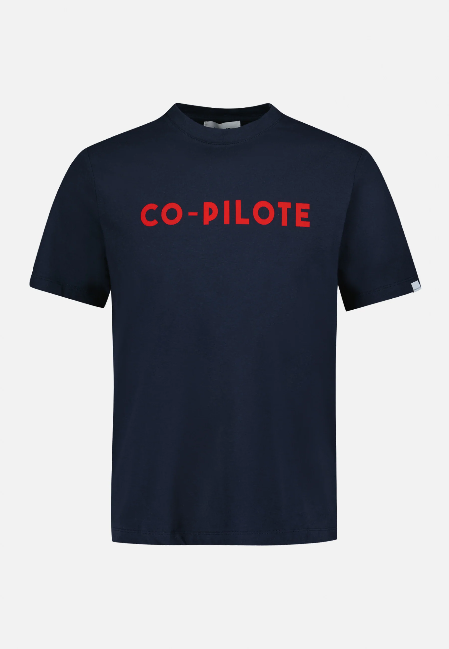 T-shirt col rond en coton-Jean-F Copilote
