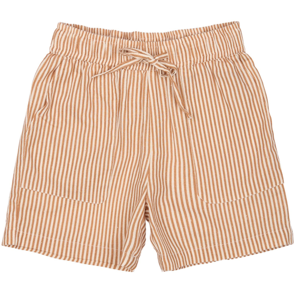 Køb The New Indian Tan Striped Ollie Shorts