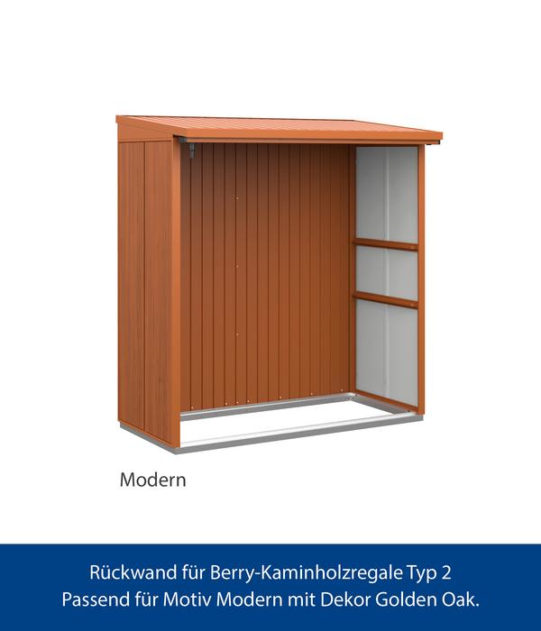 Hörmann Rückwand für Berry-Kaminholzregal