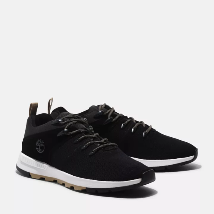 Basket basse à lacets Sprint Trekker pour homme en noir