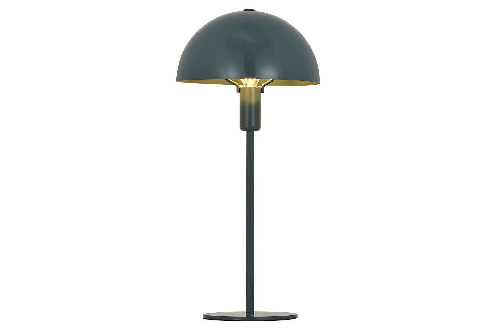 Vilde bordlampe Blågrå farge høyde 43cm med ledning og bryter Maks LED 6W E14