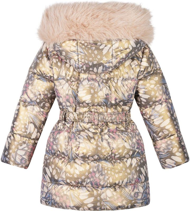 Le Chic - BODETTE C507-5245 - Lange Winterjas - Met Ceintuur - Fake-Fur Rand