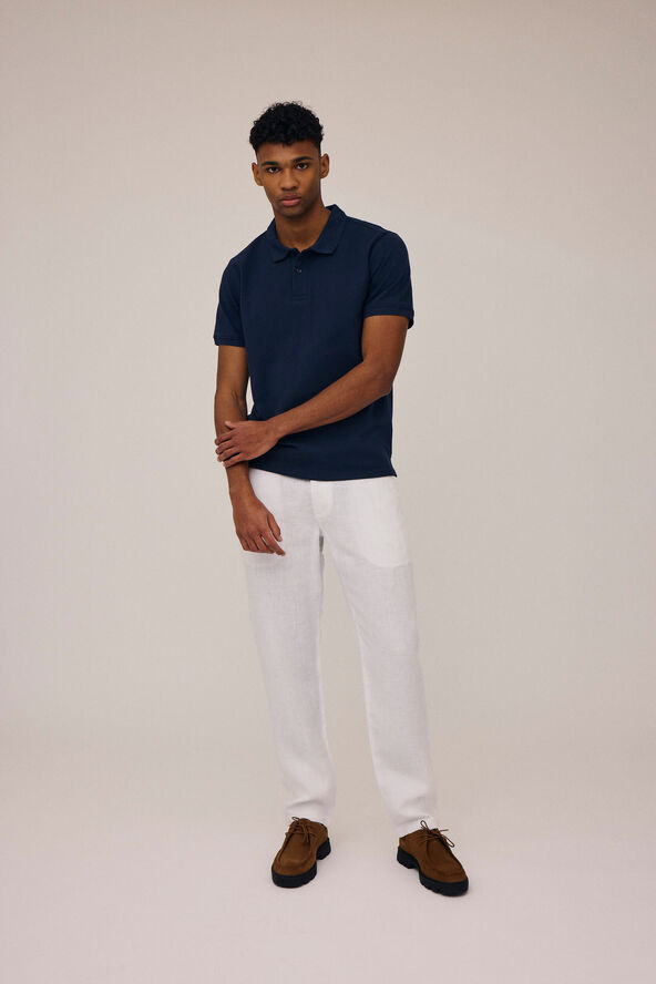 Magasin du Nord Collection Luigi linen pants White