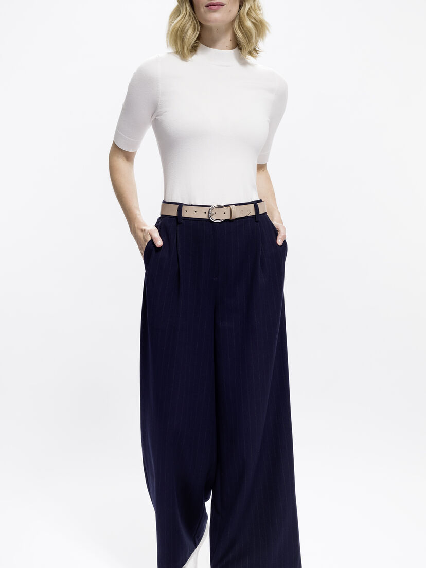 Leren Riem - grijs