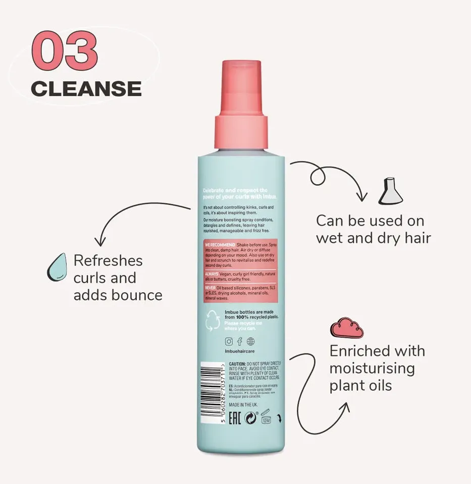 Imbue - Curl Inspiring Conditioning Leave In Spray