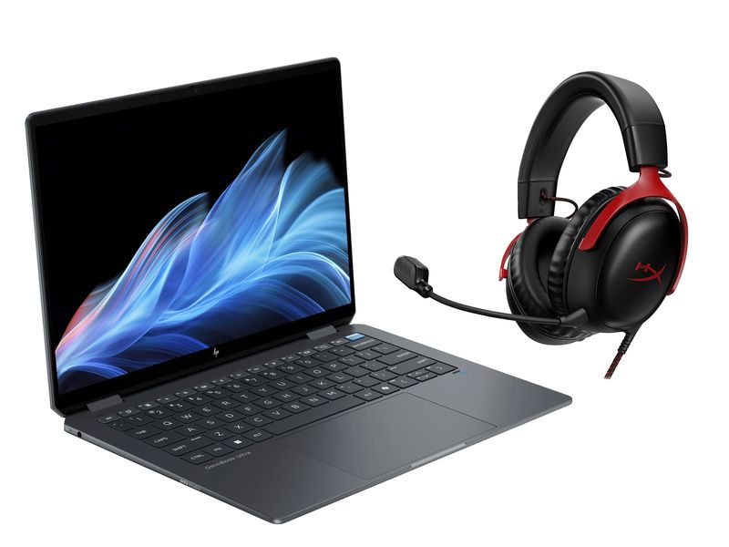 HP Omnibook Ultra Flip 14-fh0738nz inkl. Gratis Headset Leistungsstarkes 14