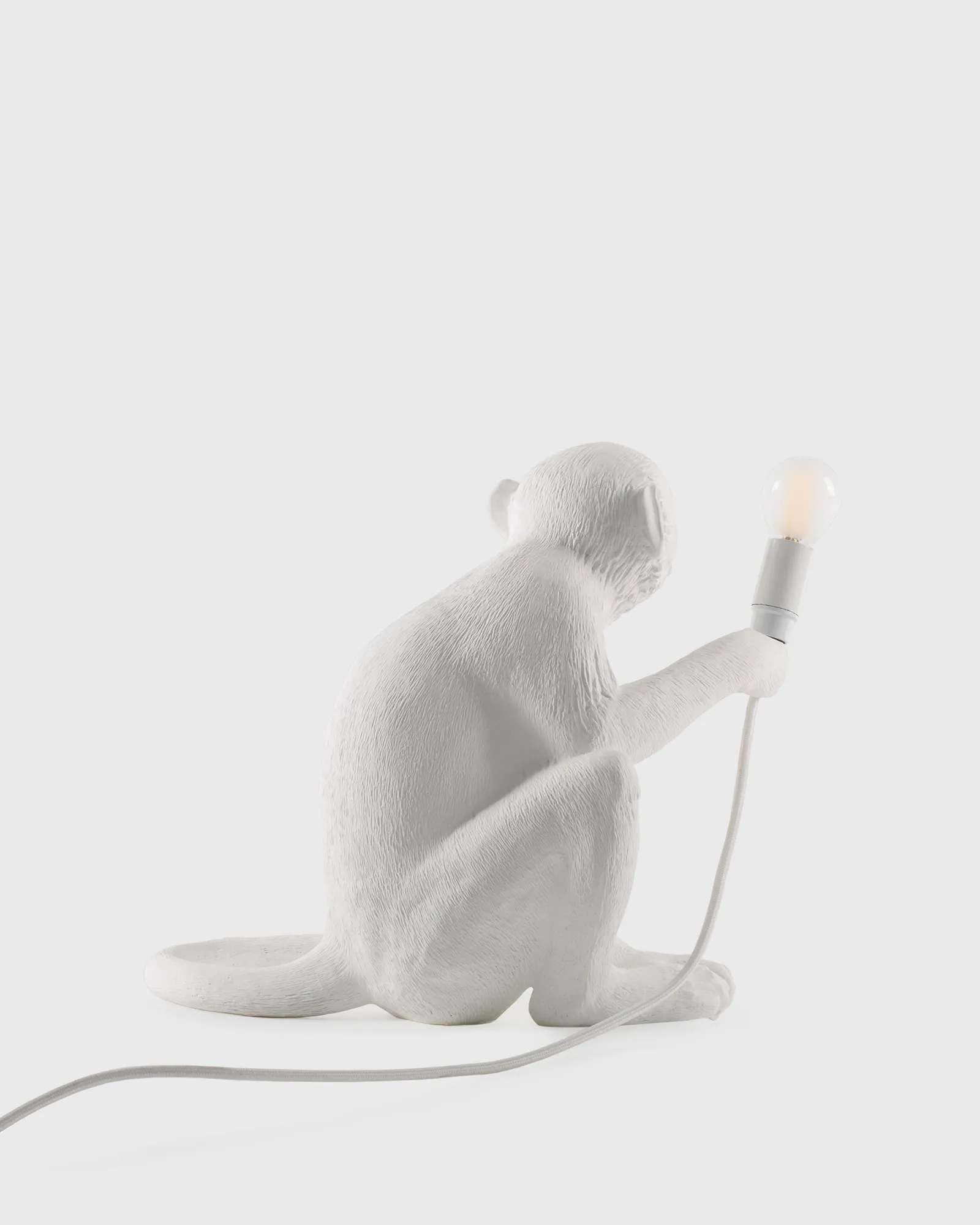 Seletti MONKEY LAMP RESIN LAMP - SITTING - EU PLUG