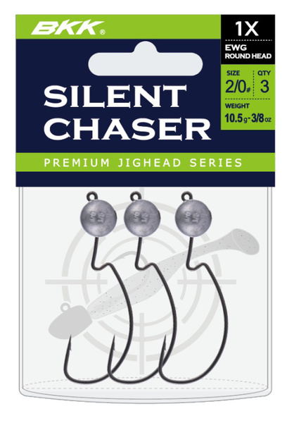 Têtes plombées BKK Silent Chaser 1X EWG Round Head #2/0