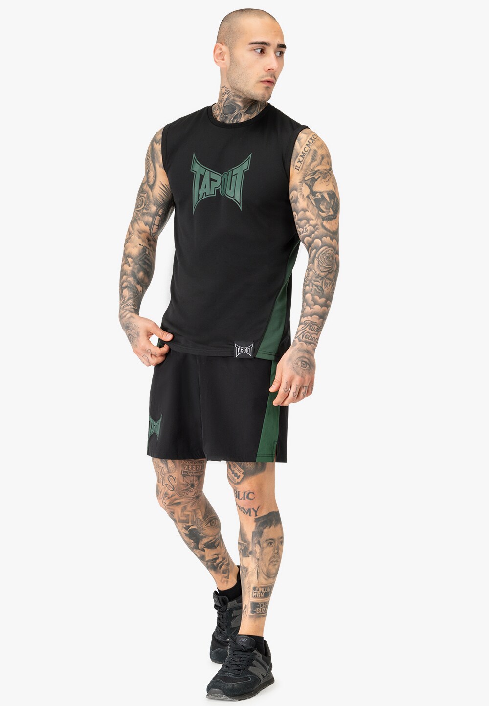 Tapout Herren ärmelloses Funktionsshirt normale Passform TRAINING TANK