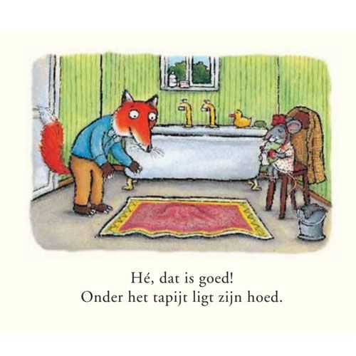 Uitgeverij lemniscaat flapjesboek vos zoekt zijn sokken 1630710