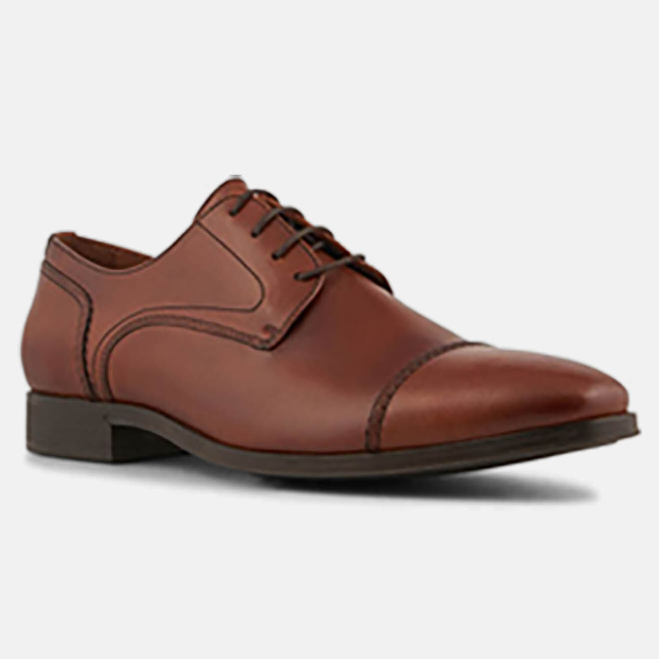 Minelli Derbies en Cuir Pierre cognac