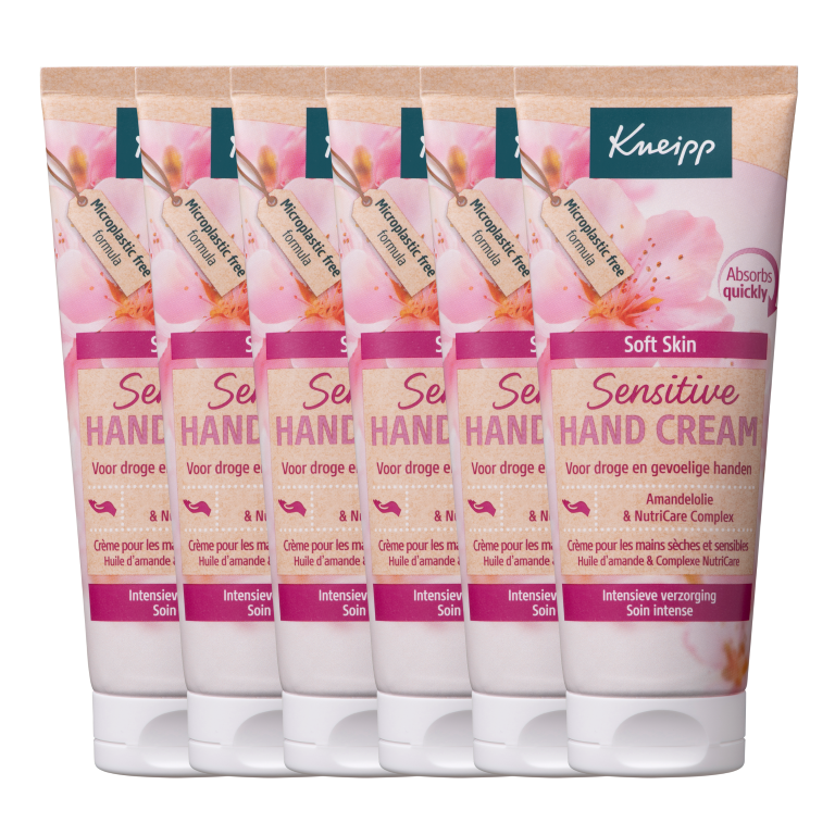 8x Kneipp Handcreme softening amandel (75 ml)