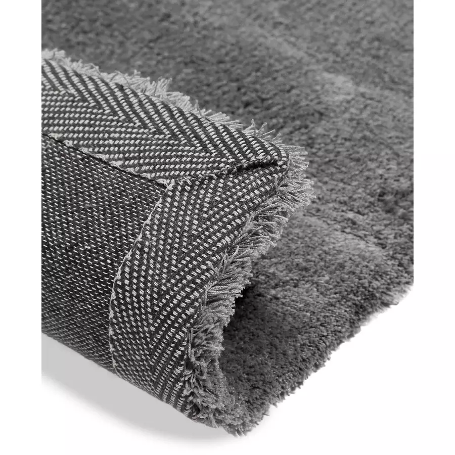 Wecon home basics Hochflorteppich Vanessa anthrazit