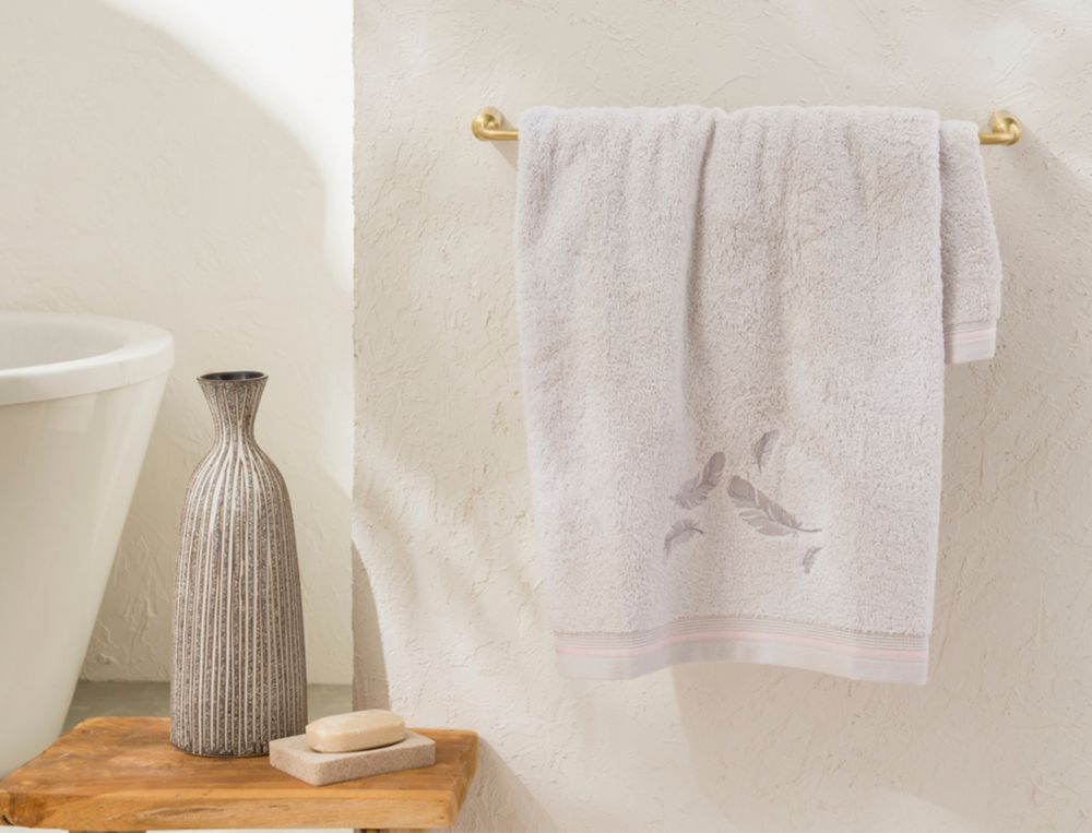 Drap de bain-Souffle d'argent