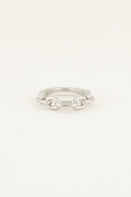 Ring ovale schakels