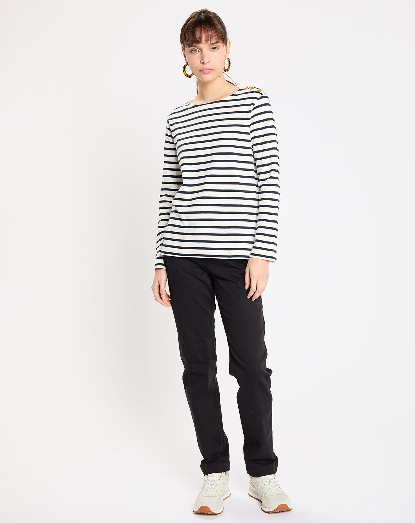 Jodhpur Pantalon Cyrilp chino noir