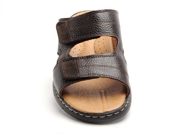 Orland mules et sabots homme 23026 marron