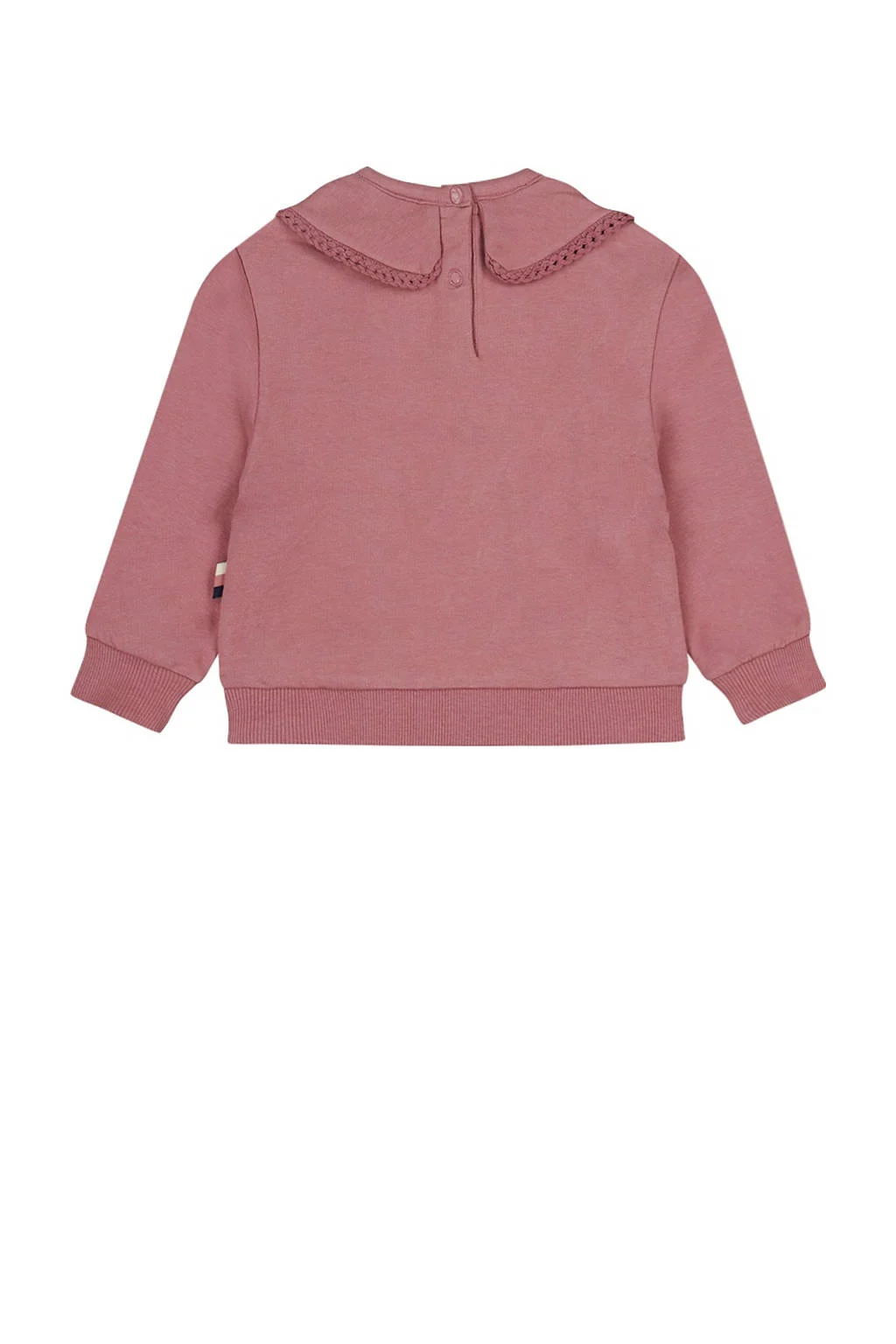 Dirkje sweater roze gebreid