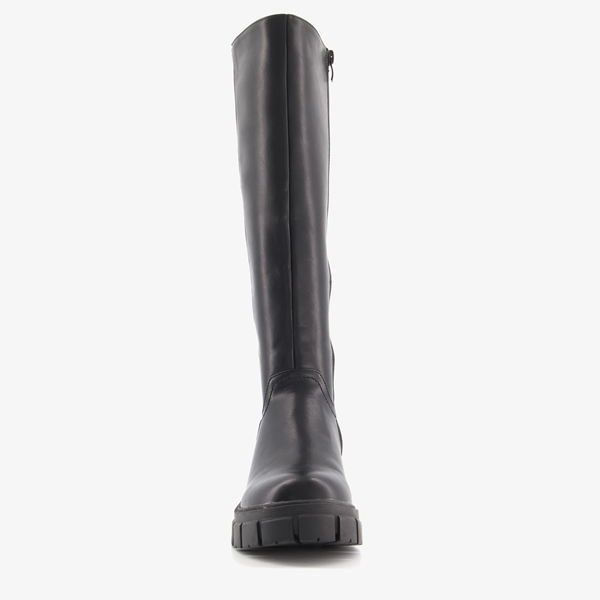 Blue Box dames hoge boots met blokhak