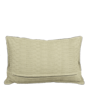 Sierkussen ruit beige -  l55xb35xh10cm