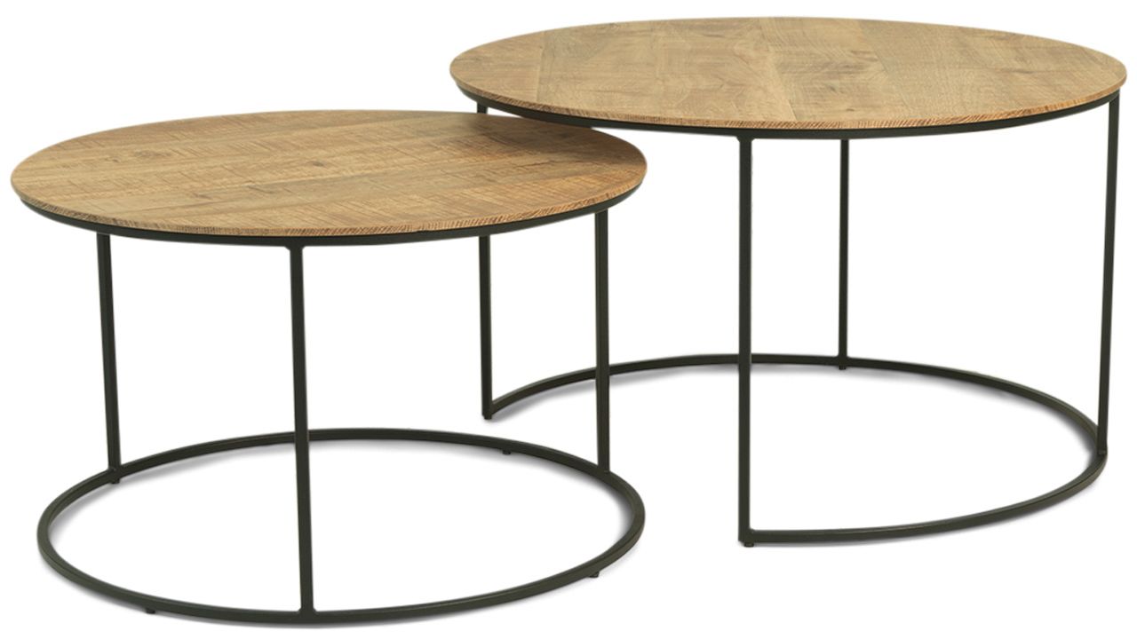 Salontafelset  Windsor B75 x D75 x H40 cm