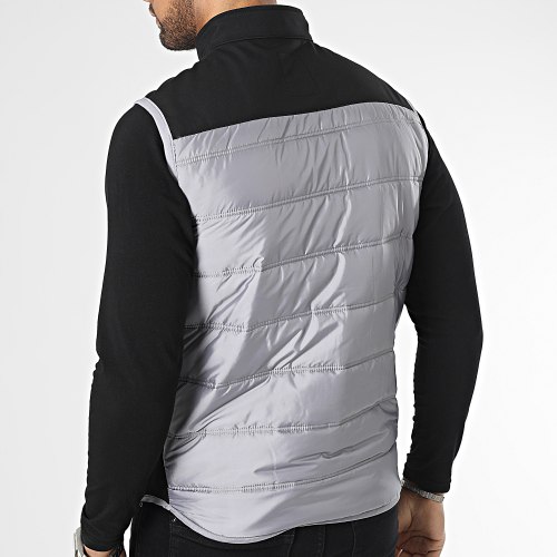 Doudoune Sans Manches Gris