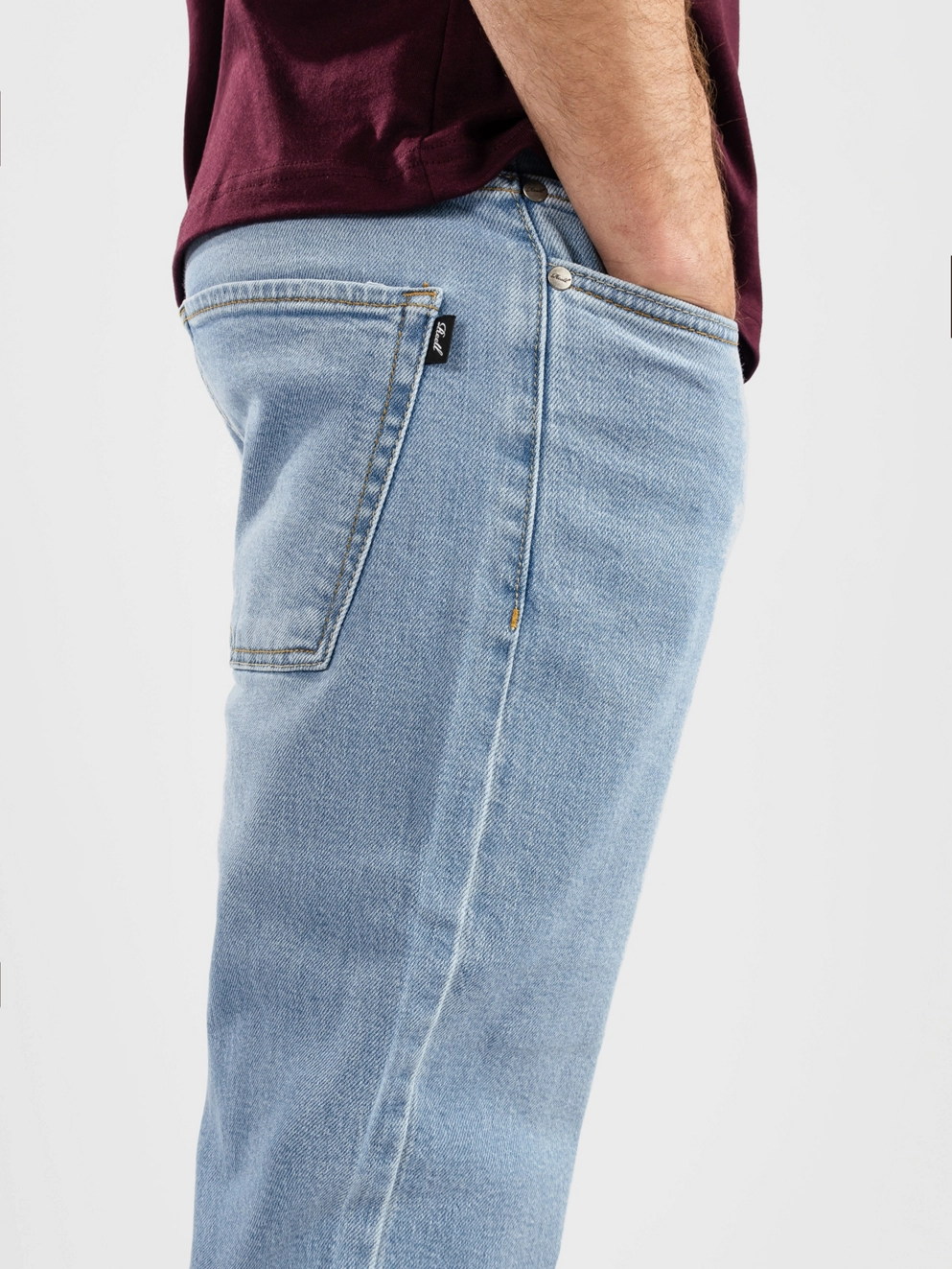 REELL Barfly Jeans light blue stone