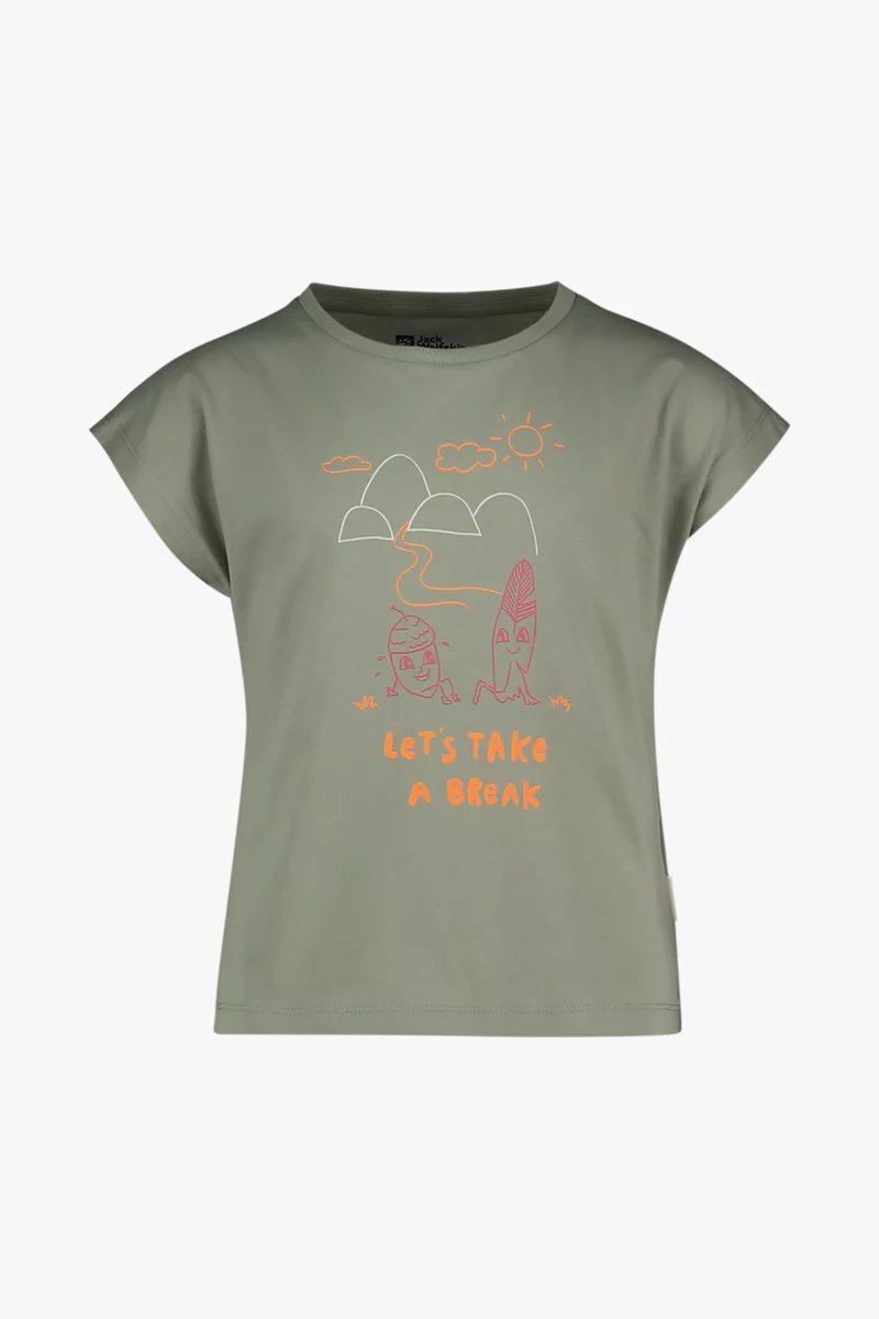 Jack Wolfskin Take A Brake Mädchen T-Shirt