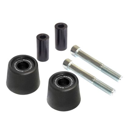 Pare-carter Barracuda Kit roulettes - Noir