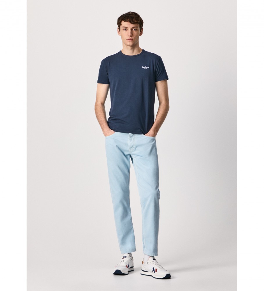 Camiseta básica original Pepe Jeans 3 N azul marinho