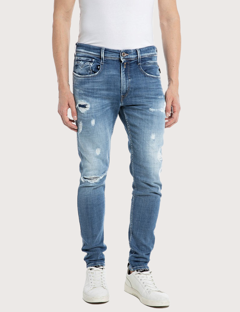 REPLAY JEAN HOMME SUPER SLIM BRONNY 536