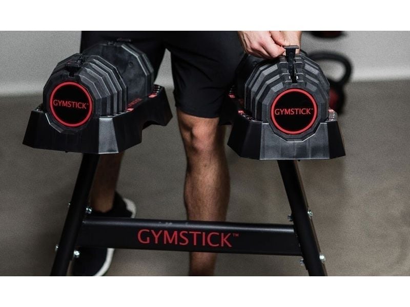 Gymstick Verstellbare Hantel 22.5 kg Kurzhantel-Set