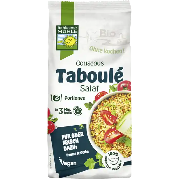 Bio Couscous Taboulé Salat