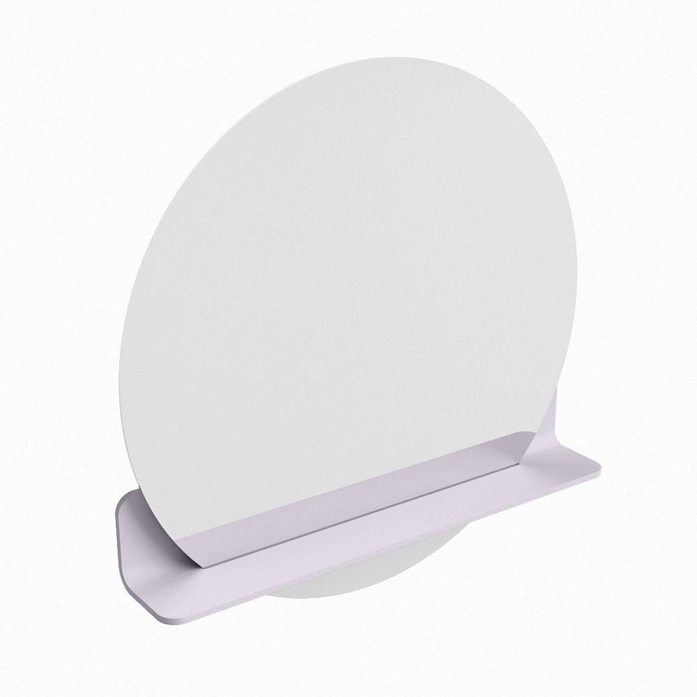 Mondiaz Spot spiegel rond Ø70cm met planchet cale