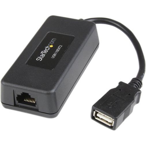 StarTech.com Extendeur Ethernet 1 port USB sur Cat5/Cat6 - jusqu'à 40 m
