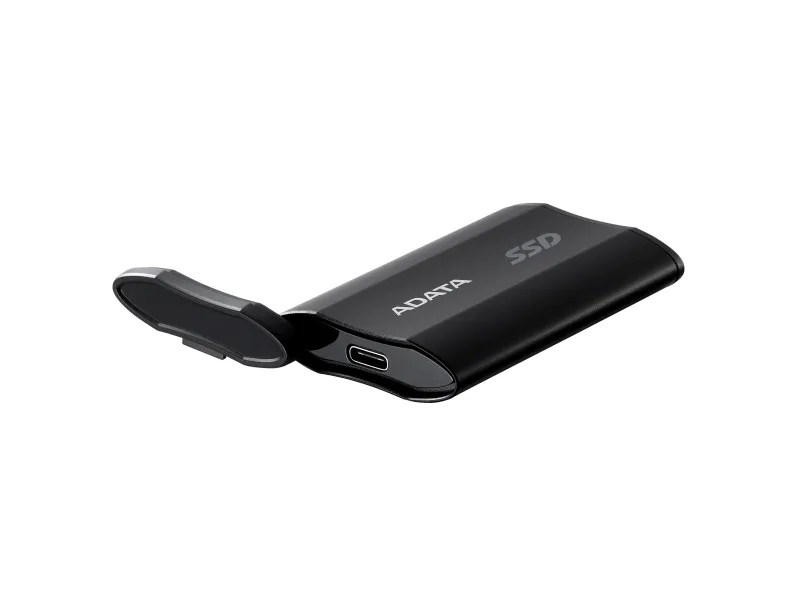 ADATA SD810 - SSD - 2 TB - ekstern (bærbar) - USB 3.2 Gen 2 (USB-C stikforbindelse) - sort