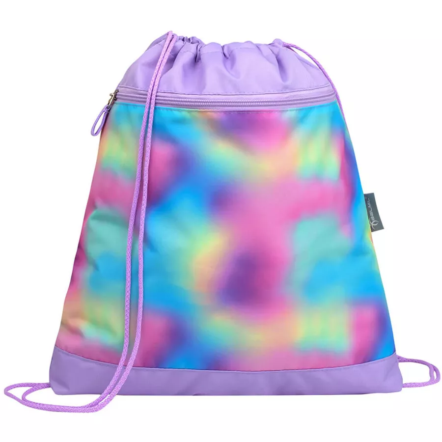 Belmil Schulranzen Mini Fit Schulranzen Set 5-teilig mit Brustgurt Rainbow Color