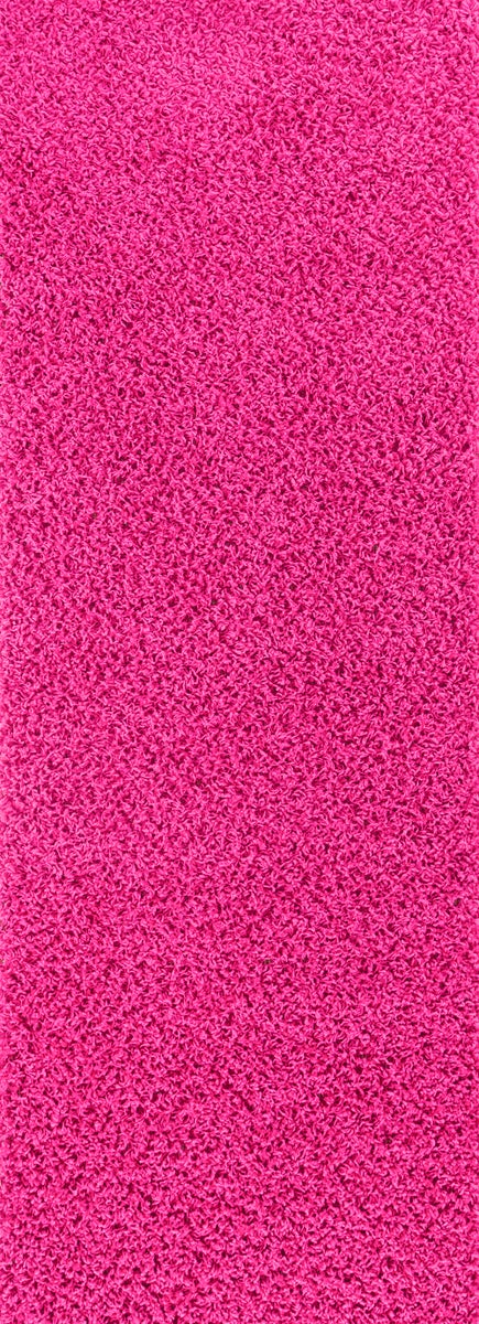 Modern hoogpolig shaggy haltapijt Fuchsia 80x220 cm LILLY