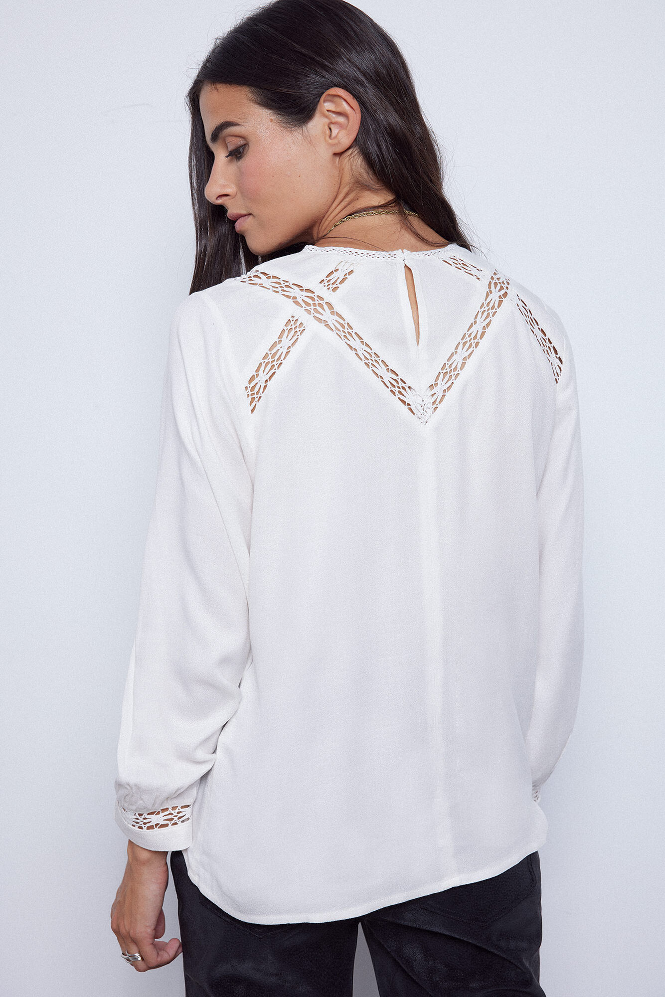 Blusa de renda