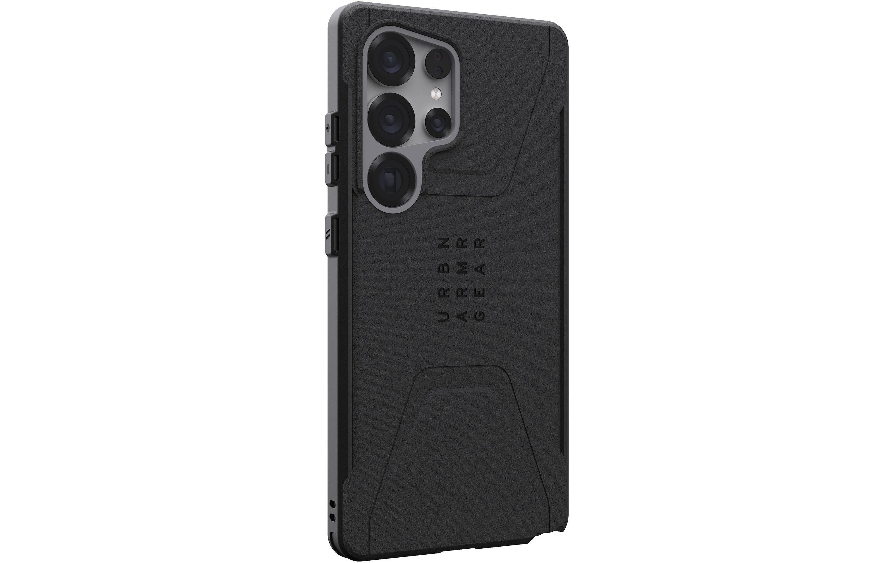 Back Cover Civilian Galaxy S25 Ultra BlackSchutzhülle für das Samsung Galaxy S25 Ultra